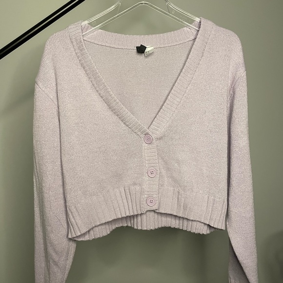 H&M Lilac Cardigan - Picture 1 of 2